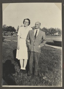 Missionary Reusch and his wife, Tanzania