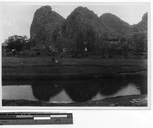 Mountain in Guilin, China, 1933