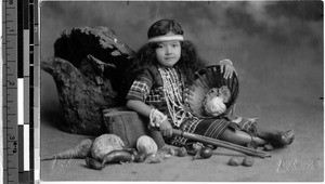 Portrait of an Igorote child, Philippines, ca. 1920/1940