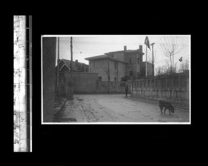 Residence that housed refugees, Nanjing, China,1937