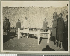 Bed made by Musa, Chogoria, Kenya ca.1924