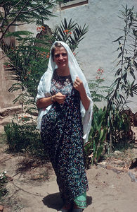 Missionary Esther Poulsen. Served from 1958 to 1981 in Aden, Zingabar and Oman