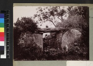 Ancient stone gateway, Antananarivo, Madagascar, ca. 1910