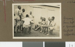 Mission evangelists, Chogoria, Kenya, ca.1930