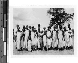 Gaggle of Christians in Urambo on Baptism Day, Tanzania