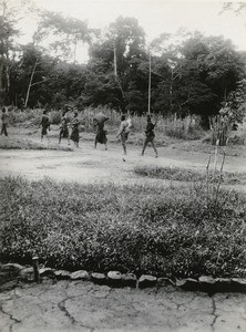 Hunters, in Gabon