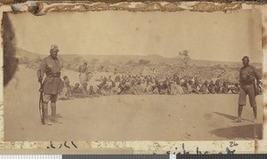 Sick parade, Dodoma, Tanzania, July-November 1917