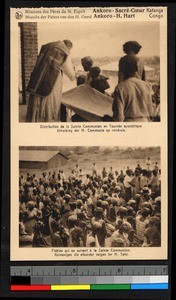 Communion services, Ankoro, Congo, ca.1920-1940