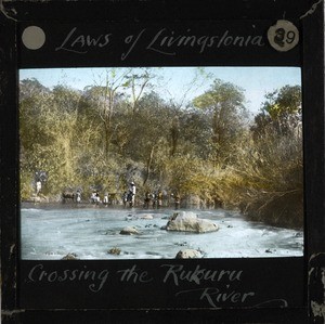 Crossing the Rukuru River, Malawi