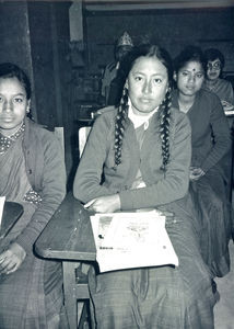 UMN's Nursing School Lalitpur Nursing Campus, Kathmandu, Nepal - with nursing students in the c