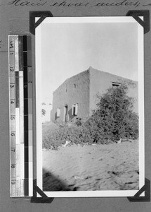 A house and bushes, Mamre, South Africa, 1934