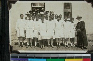 Group portraits of confirmands, Umpumulo, South Africa