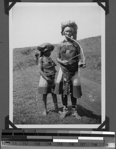 Girl playing the violin, South Africa East