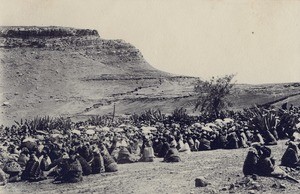 Open-air meeting during Mofokas' baptism