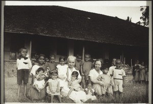 Mulki 1934, Orphanage. Our little ones. M. Meyer. Eva Lombard