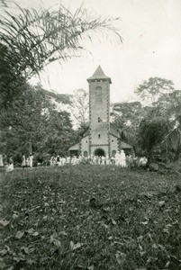 Inauguration of the church of Ngomo, in Gabon