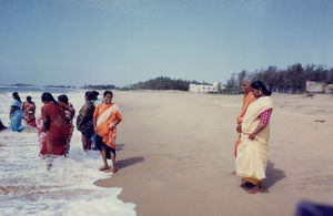 Excursion/retreat for staff of the Park Town Mission High School (PTMS), at Mahabalipuram, Tami