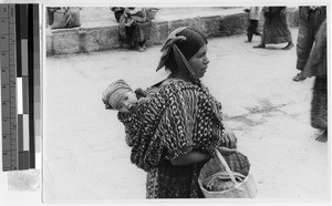 Mother and child, Guatemala, ca. 1946