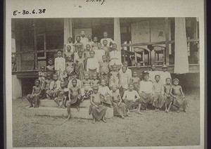 School in Bonabela (Cameroon). Given over to the Basel Mission by the Government