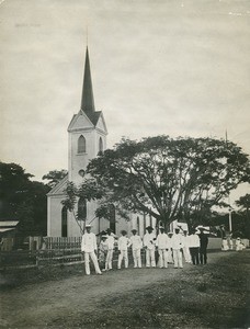 Papeete church, Tahiti