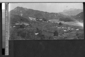 Girls' school at Ing Tai and its environs, Ing Tai, Fujian, China, 1914