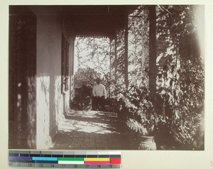 Loharano Mission Station porch, Madagascar