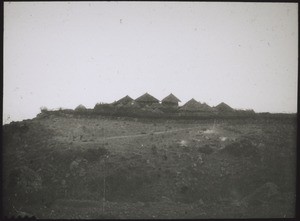 Familien-Kraal auf e. abessin. Tafelberg