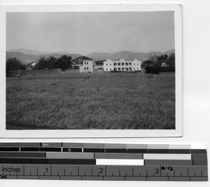 View of the rectory in Meixien, China, 1930