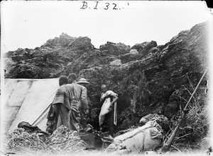 Mountain camp, Tanzania, ca.1893-1920