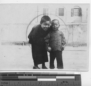 Boys from the St. Louis Industrial school at Hong Kong, China