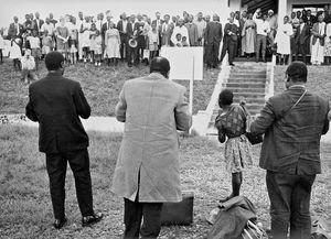 Bukoba Airport - Return from Denmark, 1969