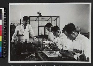 Medical students, Wuhan, China, ca. 1937