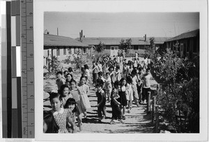 Children playing at the Granada Japanese Relocation Camp, Amache, Colorado, ca. 1942