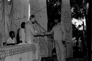 Danish Bangladesh Leprosy Mission/DBLM celebrating the 10th Anniversary, Nilphamari, 5th June 1987