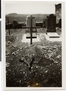 Grave of Heinz Rhode, Debre Birhan, Ethiopia, ca.1938