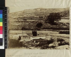 Chinese graves outside Quanzhou, Fujian Province, China, ca. 1895