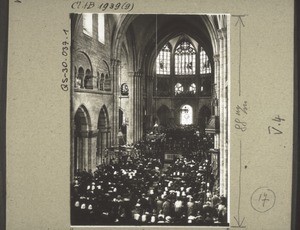 Mission festival Basel: the ceremony of consecretion in the Cathedral