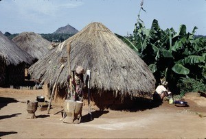 Outdoor kitchen, Ngaoundéré, Adamaoua, Cameroon, 1953-1968