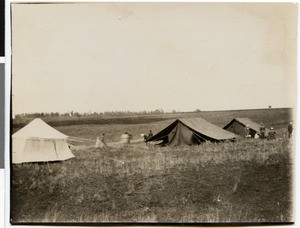 Camp in Holota, Ethiopia, 1928