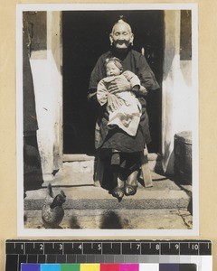 A Swabue grandmother and child, China, 1911