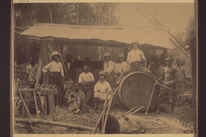 Gold Coast / Pakro: (Accra-Distrikt) Dez. 1910. Baumeister Bossard, Keil, Feldmann, Meissburger, Bayer