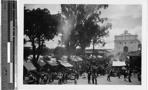 Sunday market at Chichicastenango, Guatemala, ca. 1946