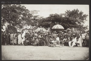 Chiefs at father's anniversary festival 1905