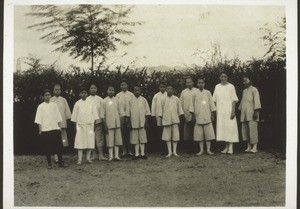 Girls' school. The older pupils