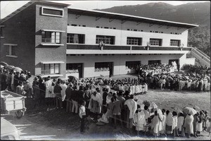 Inauguration of the girls'school of Ambositra, in Madagascar