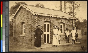 Missionary father's residence, Boko, Congo, ca.1920-1940