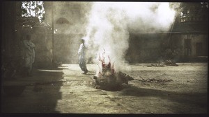 Cremation in Kali Ghat, Calcutta