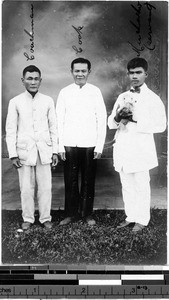 Three men, Philippines, ca. 1920-1940