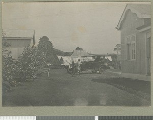 Mission house garden, Chogoria, Kenya, ca.1924