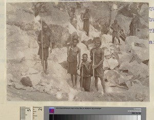 Quarrying, Kikuyu, Kenya, ca.1911